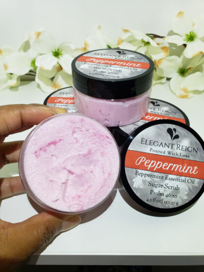 Peppermint Foaming Sugar Scrub