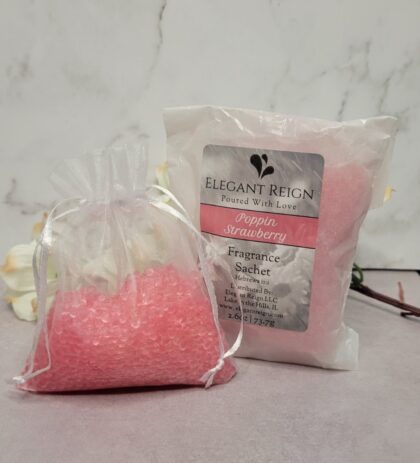 Poppin Strawberry Sachets