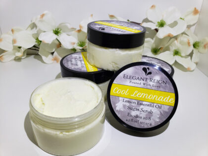 Cool Lemonade Foaming Sugar Scrub