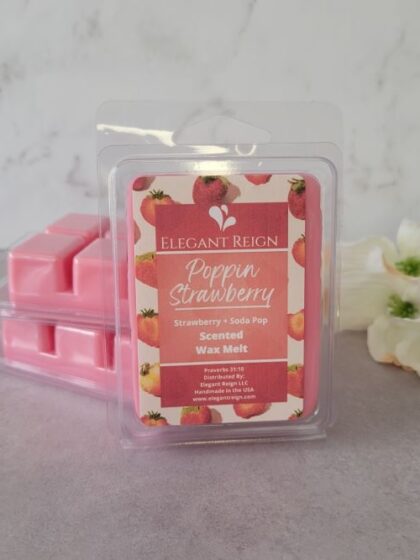 Poppin Strawberry Wax Melts