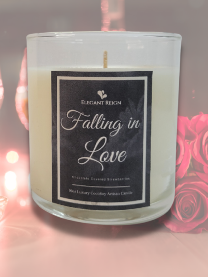 Falling In Love Candle