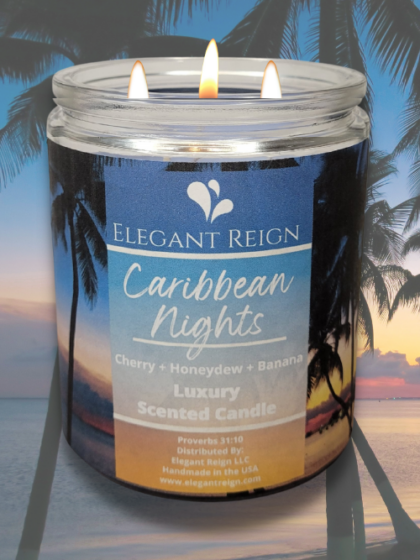 Caribbean Nights Candle 3 Wick