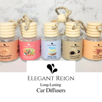 Hanging Car Air Freshener Diffusers - Buy the 5 Pack- Save $7.45